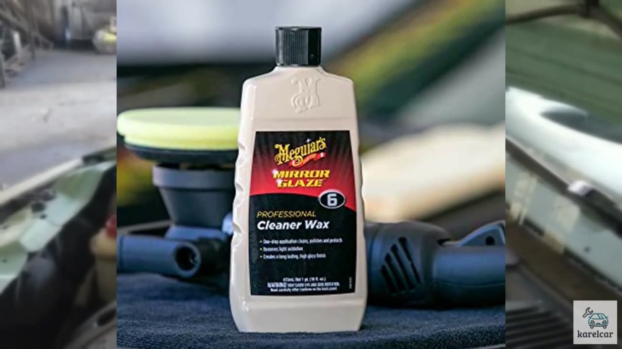 Meguiar's Professional Cleaner Wax M0616 - Swirl and Scratch Remover, Car Polish
