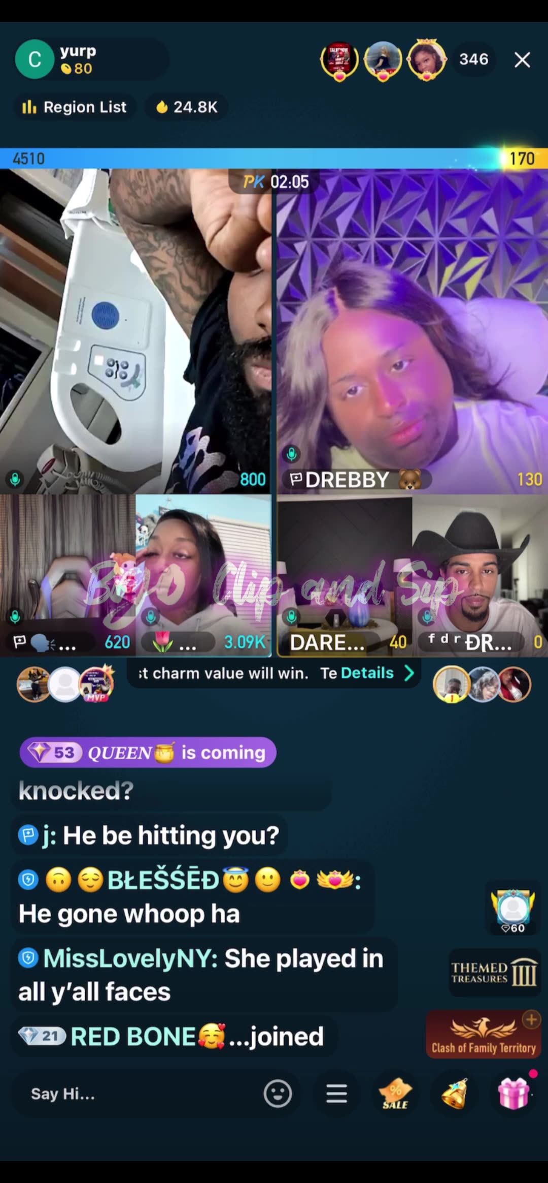 Carlos joins the team PK with SueWoo NoCap DreBaby Supa Droski 8/30/25 #bigoclipandsip