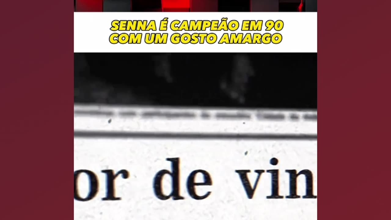 Ayrton Senna Campeão em 1990