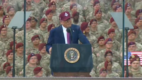 Trump Warns Enemies Challenging America Face Oblivion
