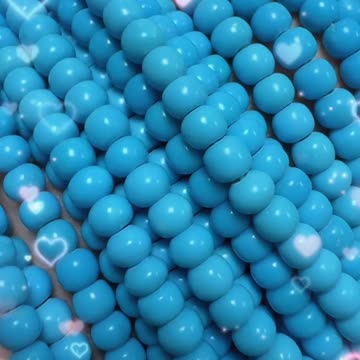 250606-14 Sleeping Beauty Turquoise Bead Strand: Ultimate Interpretation of Cool Aesthetics