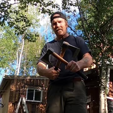 Axe Throwing_ Watch These Axes Take a Beating! #livingoffgrid