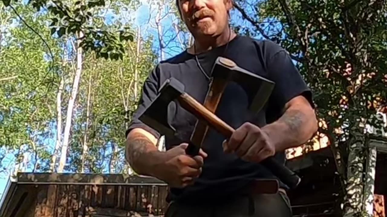 Axe Throwing_ Watch These Axes Take a Beating! #livingoffgrid