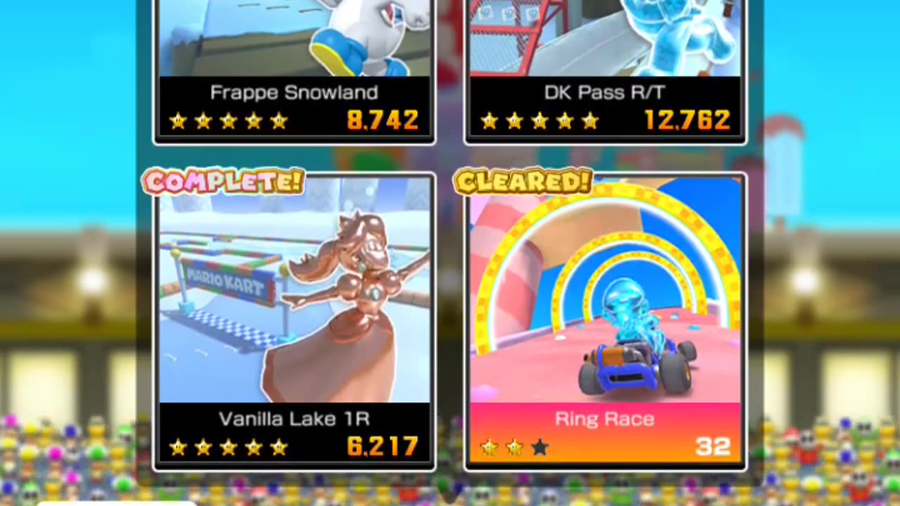 🏁 Mario Kart Tour Sundae Tour: Nabbit & Pink Gold Peach Cup 🏆