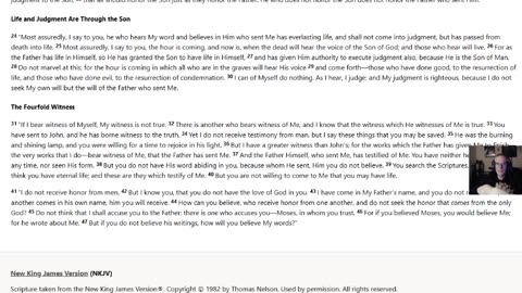 John 4 and 5 NKJV (Joshzilla89 Bible Reading)