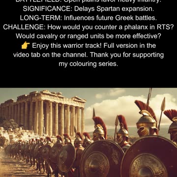 Argos vs Sparta 669 BC Rare Spartan Defeat #AncientGreece