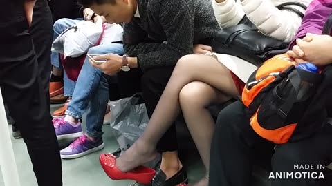 Sensual nylon dangling...Part 2