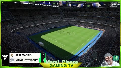 EA SPORTS FC 25 - Real Madrid Vs. Manchester City, Second Half.