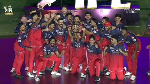 RCB vs Punjab Kings, Celebrations - GLORY FOR RCB and KING KOHLI ❤️🏆👑