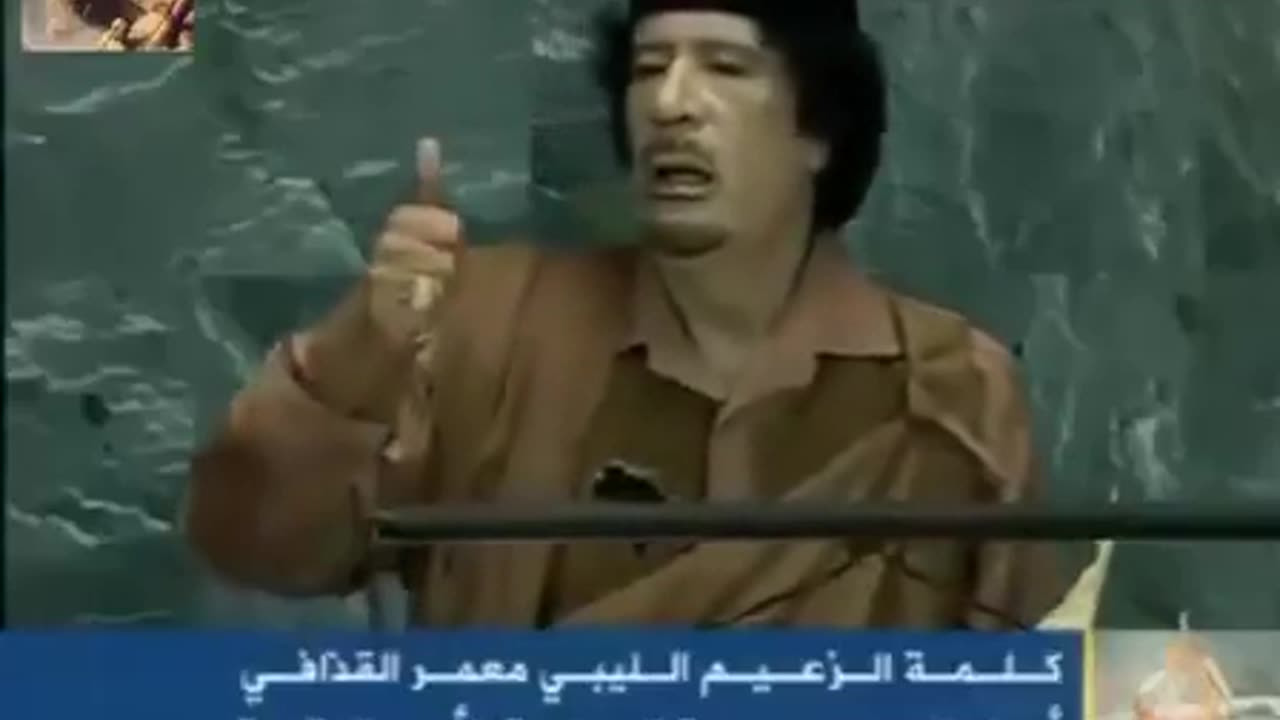 Muammar Gaddafi Exposing the Israeli Involvement in the Assassination of JFK (READ DESCRIPTION)