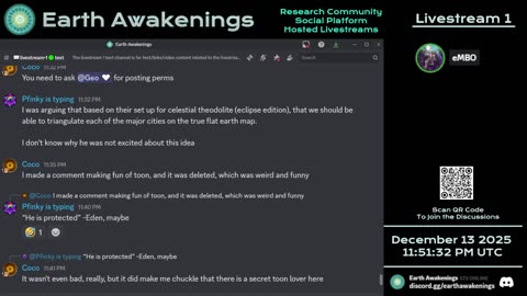Earth Awakenings - Livestream 1 - #4208 - Live on Rumble/Youtube/X-Twitter/Twitch