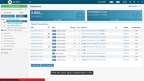 94 How to Switch Between Chains on Ardor