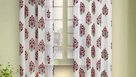 Elevate Your Home with Elegant White Curtains from HomeMonde