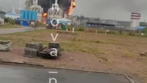 💣🎇 Ukraine Russia War | Ust-Luga Fuel Terminal's Explosive Celebration | RCF