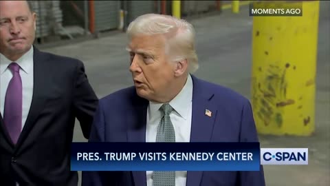 President Donald Trump: At the Kennedy Center