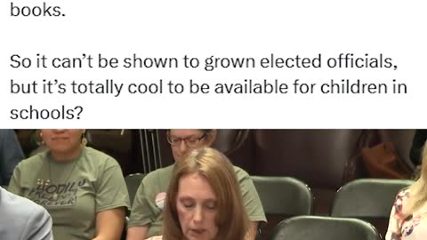 Politics - 2025 Teacher Shows School Board The Filthy Liberal Globalist Commie Books Kids Read Sick