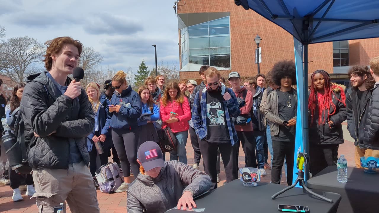 Alex Stein at UConn (TPUSA)