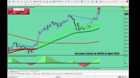 Live Stream Gold Trading from Monday to Friday