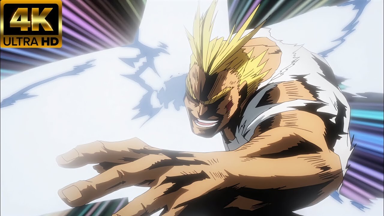 All Might vs. Nomu – The Ultimate Clash!