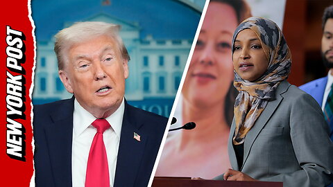 Trump takes aim at Ilhan Omar with latest mocking impression