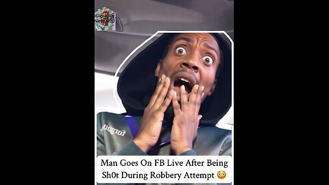 Man goes on fb live after Being shot in robbery attempt