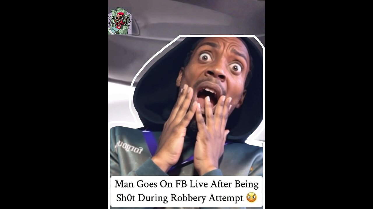 Man goes on fb live after Being shot in robbery attempt
