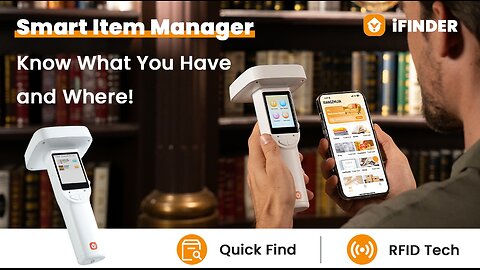 iFINDER: Smart Item Manager for Everything You Own