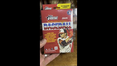 2025 #Topps Heritage #hangerbox #packopening #baseballcards