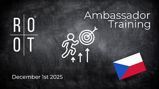 Shrnutí Black Friday a motivace pro podnikání | Školení ambasadorů | 1. prosince 2025 | Czech