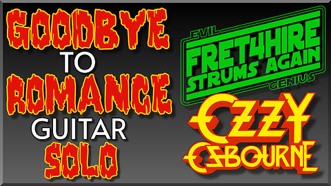 Goodbye to Romance GUITAR SOLO