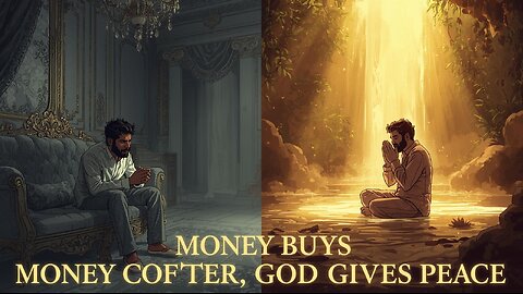 Money Buys Comfort, God Gives Peace