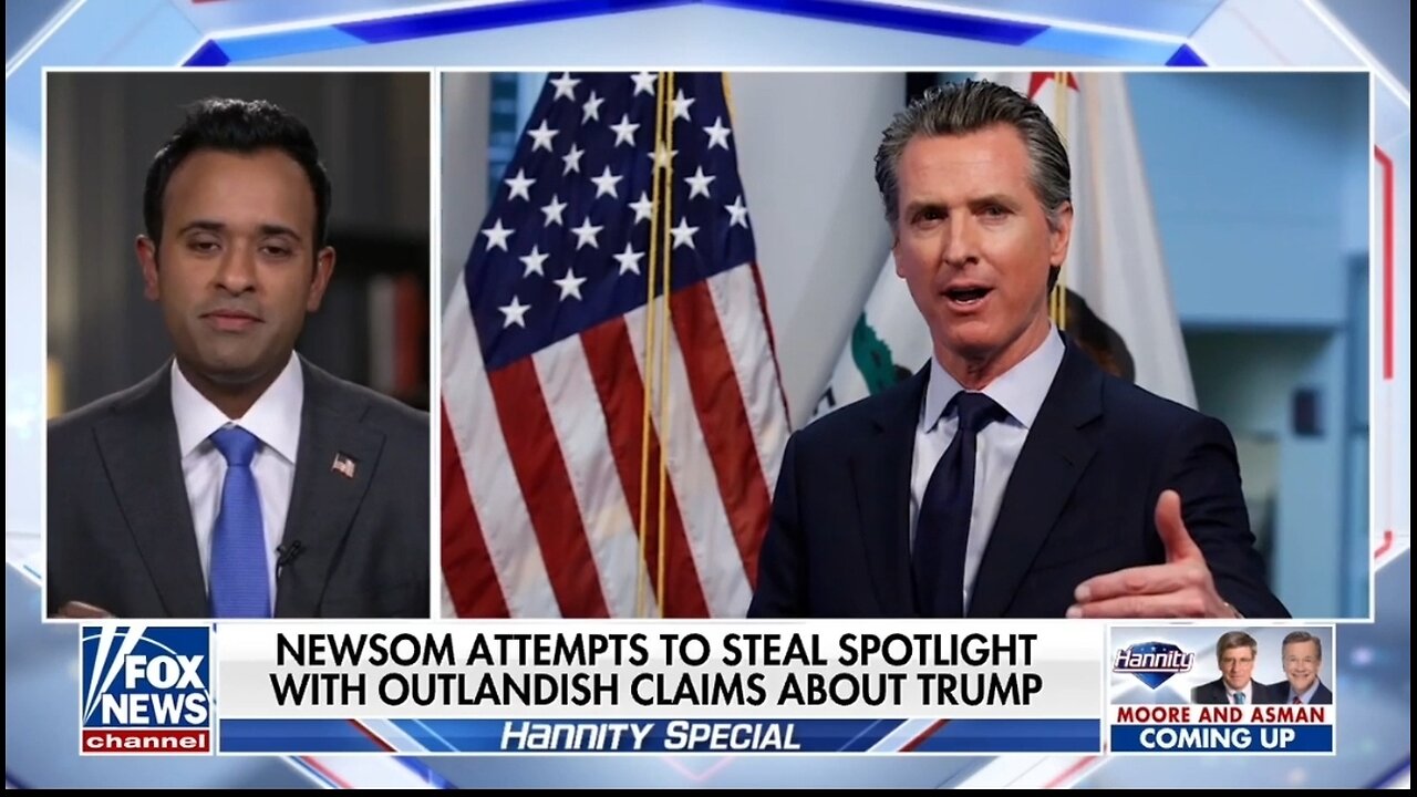 Vivek Ramaswamy: Americans Won't Buy Into Gavin Newsom