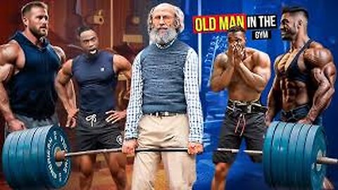 Old Man Powerlifter At Gold's Gym | GYM PRANK