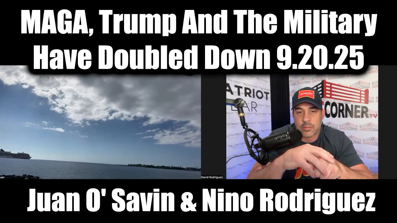 Juan O' Savin & David Nino Rodriguez: Trump And The Military Have Doubled Down!