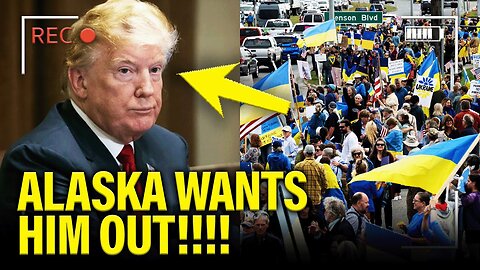 Trump Gets RUDE AWAKENING In Alaska With MASSIVE PROTESTS