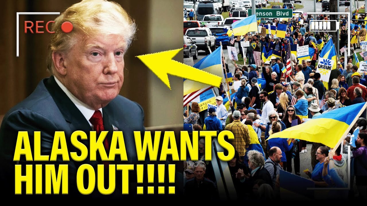 Trump Gets RUDE AWAKENING In Alaska With MASSIVE PROTESTS