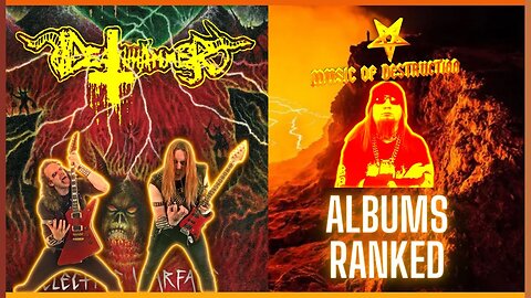 ⚡Deathhammer Albums Ranked⚡
