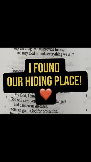 I Found Our Hiding Place! 🙌