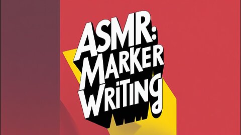 60-Second ASMR: Marker Writing & Page Rubs (No Talking • Study Calm Micro-Loop)