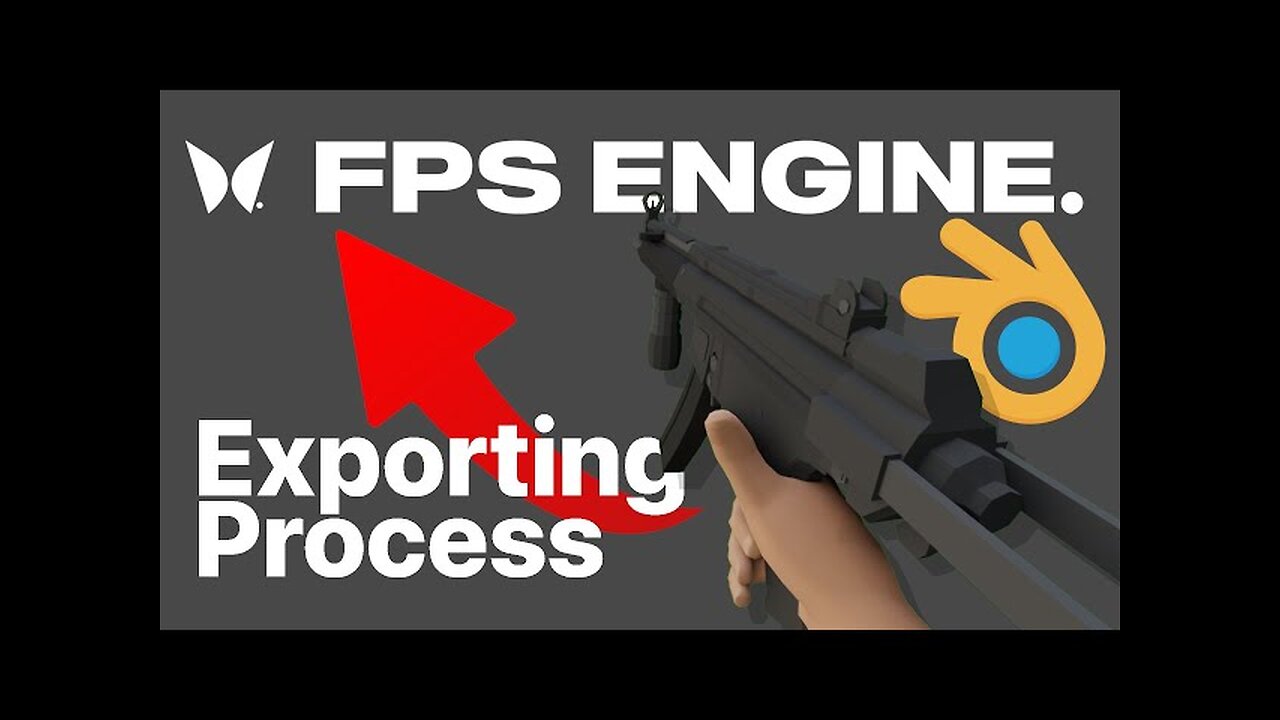 How to Export a Weapon from Blender to FPS Engine