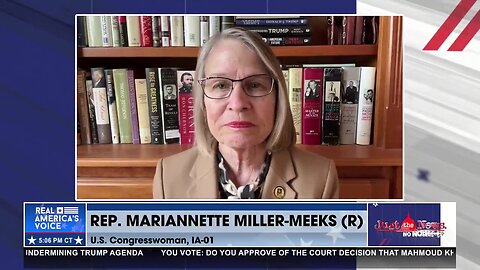 Rep. Mariannette Miller-Meeks condemns coordinated media-Biden admin collusion