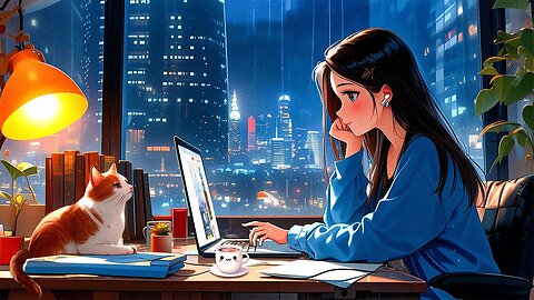🌙🎶 Lo-Fi Haven – Relaxing Study & Chill Beats | Focus Music