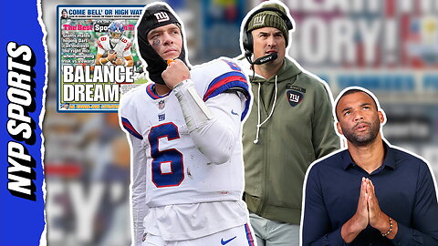 Giants must help Jaxson Dart find 'balance' | Back Page Banter