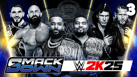 WWE 2K25 Smackdown April 25th 2025 - Match 3: MIND BLOWN!
