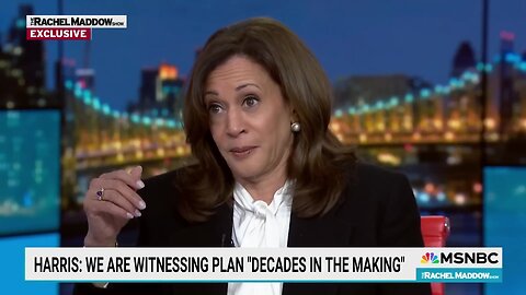 Kamala Harris calls Donald Trump a Tyrant and a Communist Dictator on MSNBC