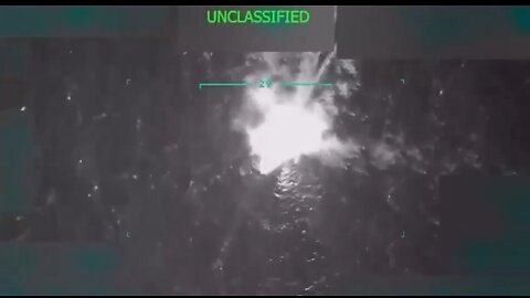 US Navy fires on a boat carrying drugs and narcoterrorists off the coast of Venezuela