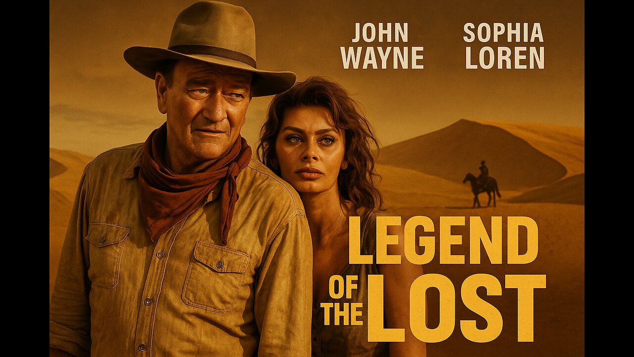 Legend of the Lost (1957) | John Wayne & Sophia Loren Adventure | Full Movie