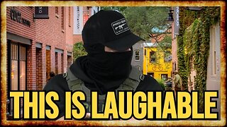 Federal Agents Patrol GEORGETOWN in COMICAL "Show Of Force"