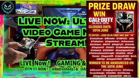 Rumble Gamer Radio 🔥Retrosheep | Live Music & Gaming Stream Wales 🔥