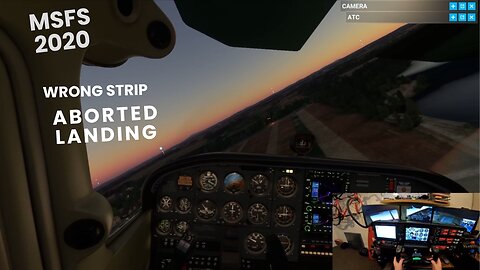 🌄 Aborted Landing Over Slovenia! 🌲 MSFS 2020 virtual Cessna 172 Diverts to Field Strip After Scare
